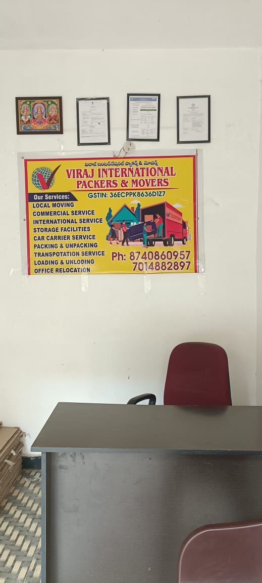 Viraj international packers and movers - Packers and Movers in KPHB Colony